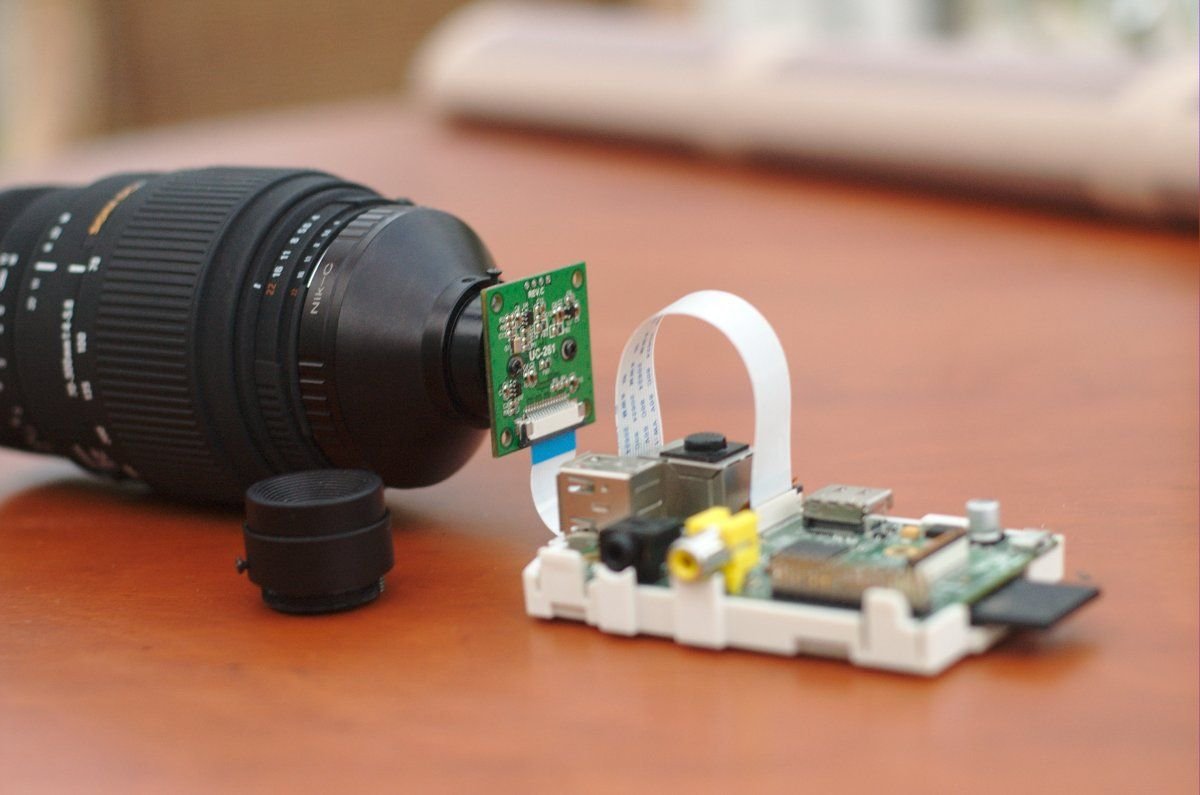Using mobile phone camera sensors with Nikon lenses