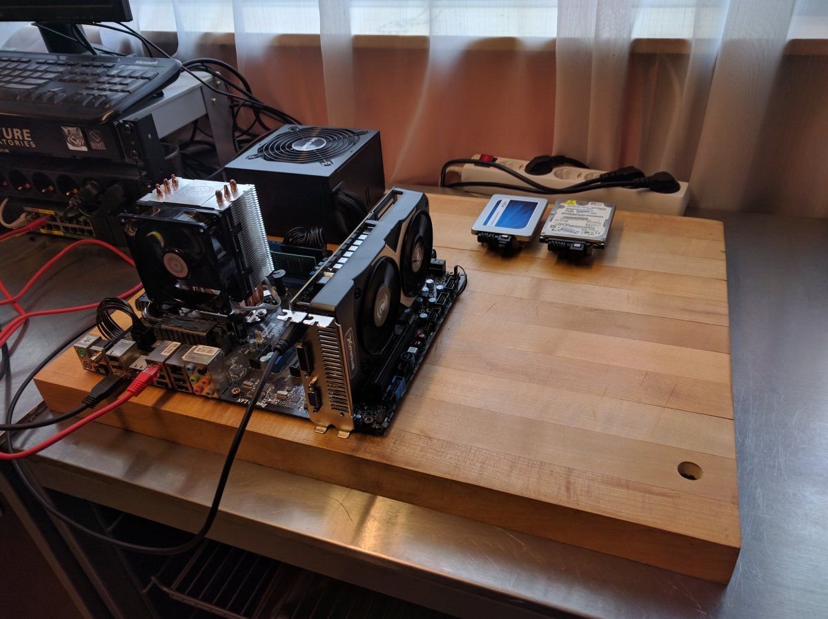 Building a wall computer